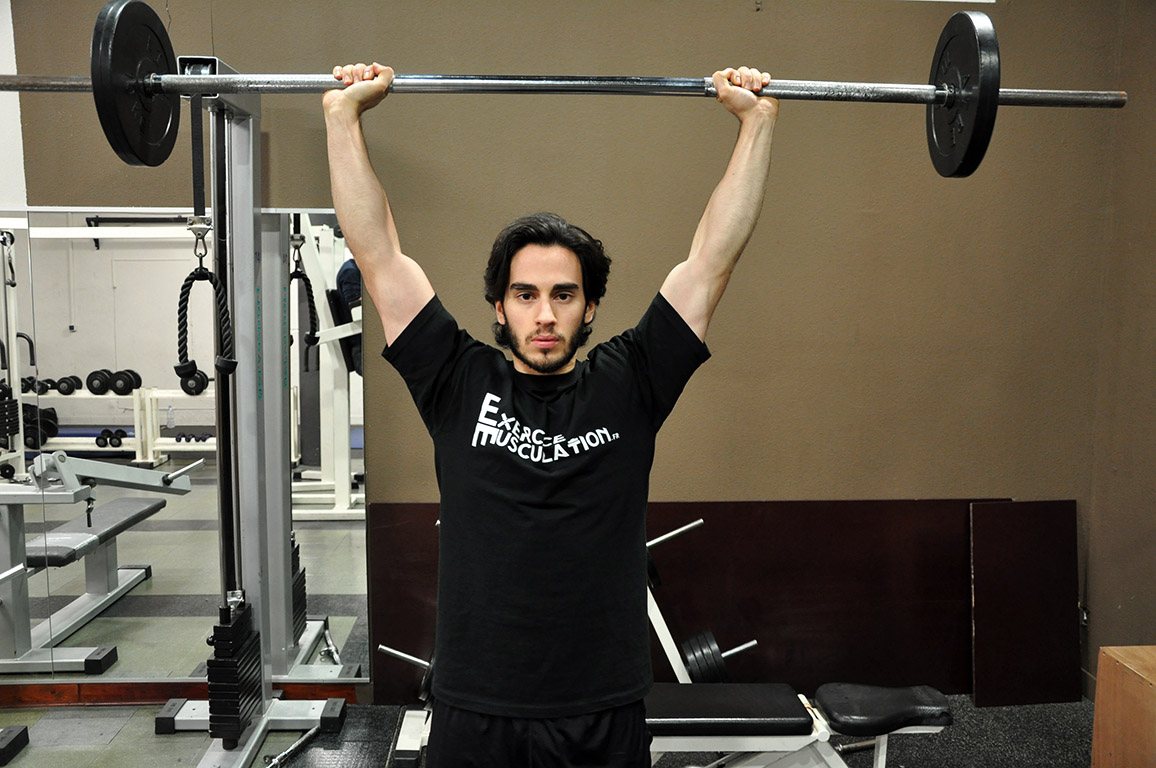 Développé militaire musculation